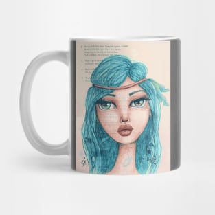 Feathers in her Hair Mug